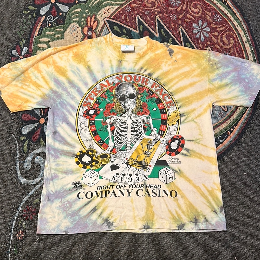 Dead And Company Online Ceramics Tie-Dye Graphic Tee